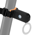 Bicycle Taillight with LED Ring and Hook-And-Loop Mounting - view 2