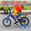 Bicycle Training Wheels with Adjustable Brackets, Pair - Purple - view 5