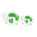 Bicycle Wall Mount Hook for Road and Mountain Bikes - Green, Road Bike 4 x 4 x 2 cm - view 5