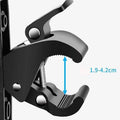 Bike Cup Holder with 360 Degree Rotating Quick-Release Clamp, Black - view 3