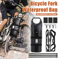 Bike Fork Bag 5L Waterproof TPU Roll Top Front Fork Storage Pouch Universal