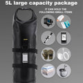 Bike Fork Bag 5L Waterproof TPU Roll Top Front Fork Storage Pouch Universal - view 4