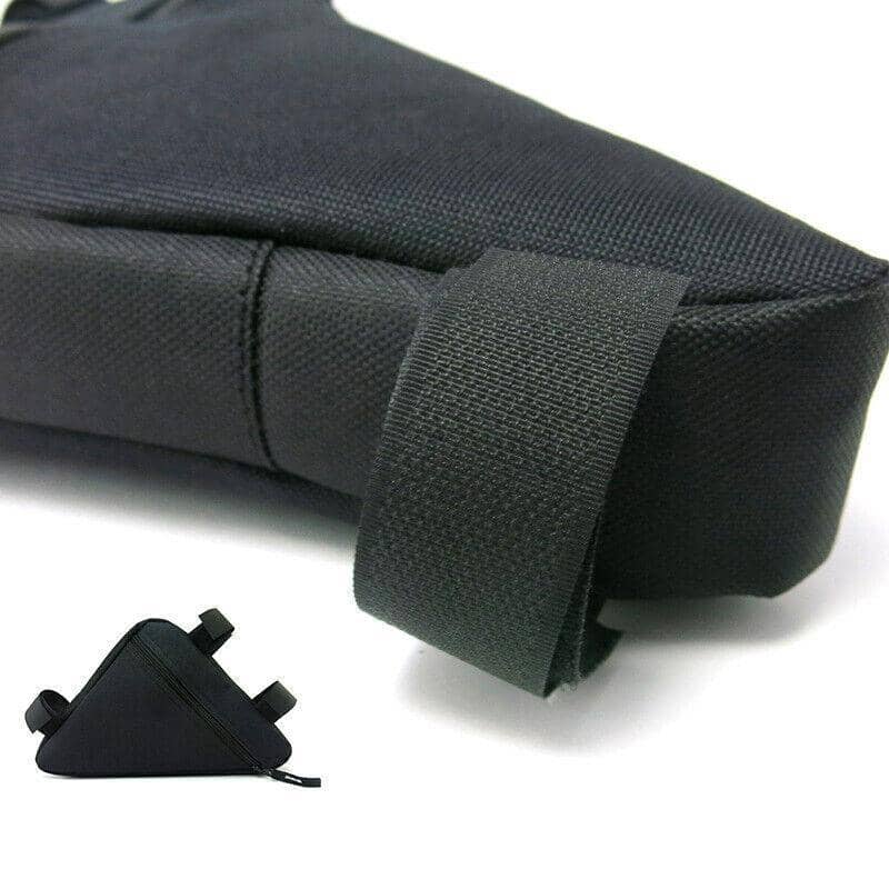Bike Frame Triangle Bag, Black - Waterproof Cycling Pouch - view 4