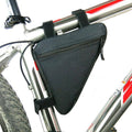 Bike Frame Triangle Bag, Black - Waterproof Cycling Pouch - view 5