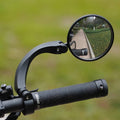 Bike Handlebar Rearview Mirror with Reflective Back, 360 Degree Rotation, Black - view 5