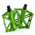 Bike Pedals, Alloy Mountain Road MTB Nonslip Cycling Pedals - Green
