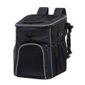 Bike Pet Bag Backpack for Cats and Small Dogs, Foldable - Black