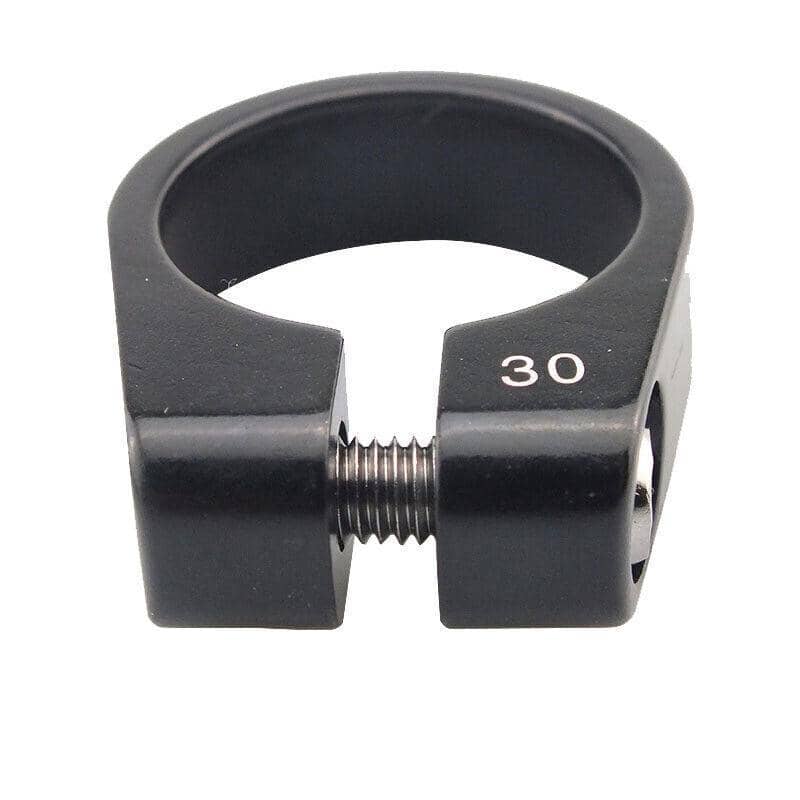 Bike Seatpost Clamp 30mm - Screw Lock for MTB, Balance Bike and Fixed-Gear - view 2