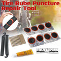 Bike Tube Puncture Repair Kit with Patches, Glue and Levers for Road and MTB