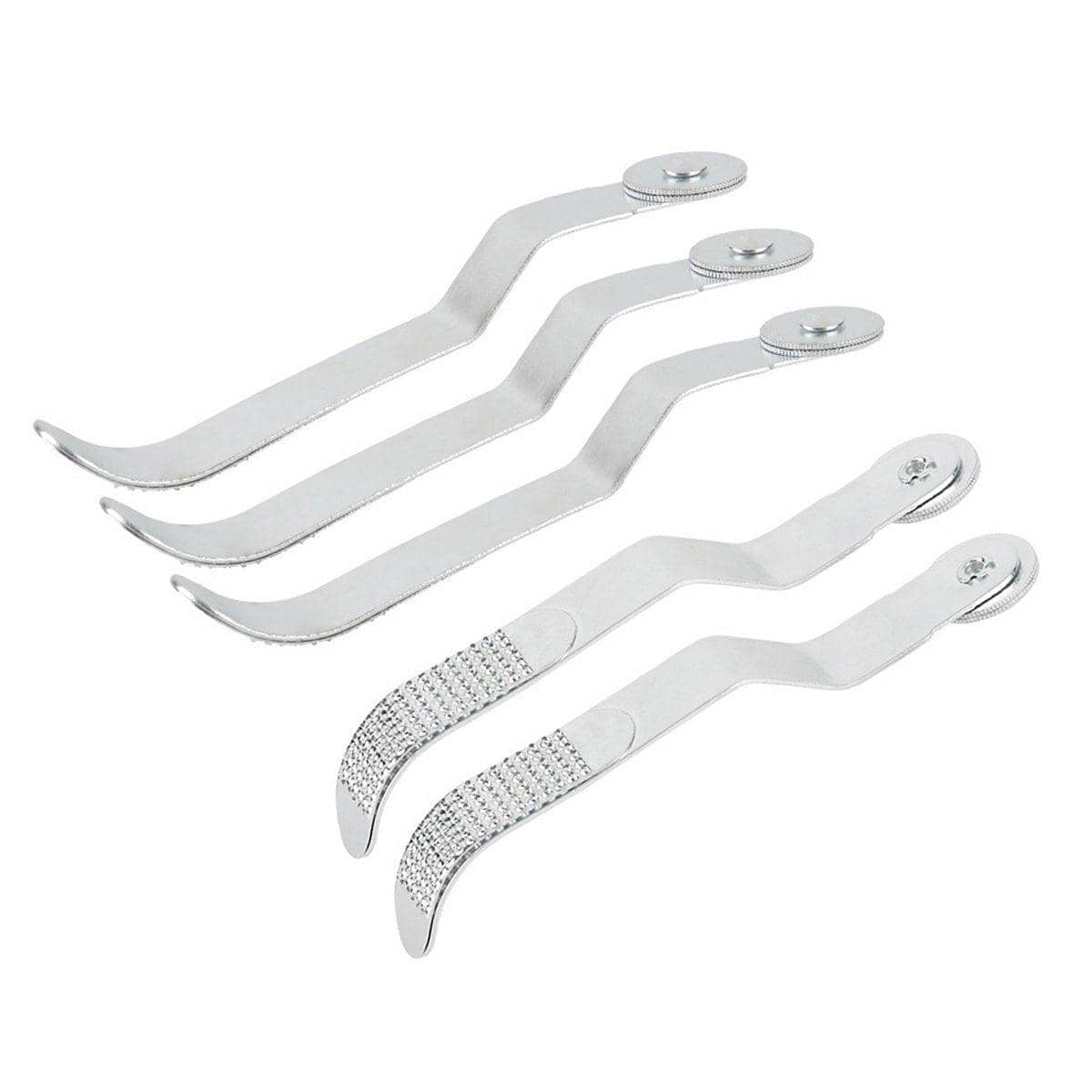 Bike Tyre Repair Kit Inner Tube Patch Tool Set with File, Knife and Prying Tools, Pack of 5 - view 2