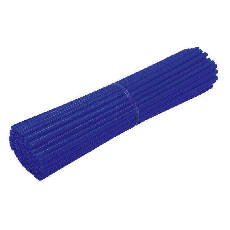 Bike Wheel Spoke Wrap Sleeves, 72 Pack for MTB and Bicycles - Dark Blue