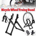 Bike Wheel Truing Stand with Foldable Frame and Precision Adjustment