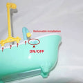 Bird Bath Tub with Rotating Faucet and Water Circulation for Pet Birds - view 4