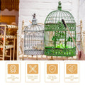 Bird Cage Cleaning Tool Set of 2 with Bamboo Brush and Stainless Steel Fork - view 4