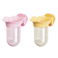 Bird Cage Hydroponic Feeder Cup with Clip on Mount for Parrots - Pink - view 3