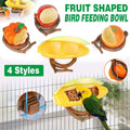 Bird Feeding Bowl with Cage Clamp - Corn - view 2