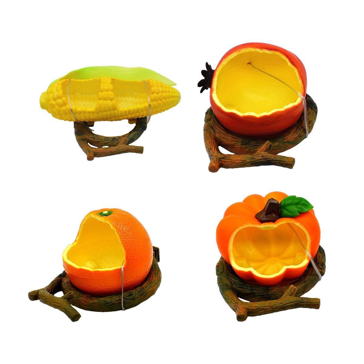 Bird Feeding Bowl with Cage Clamp - Corn - view 3