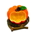 Bird Feeding Bowl with Cage Clamp - Pumpkin