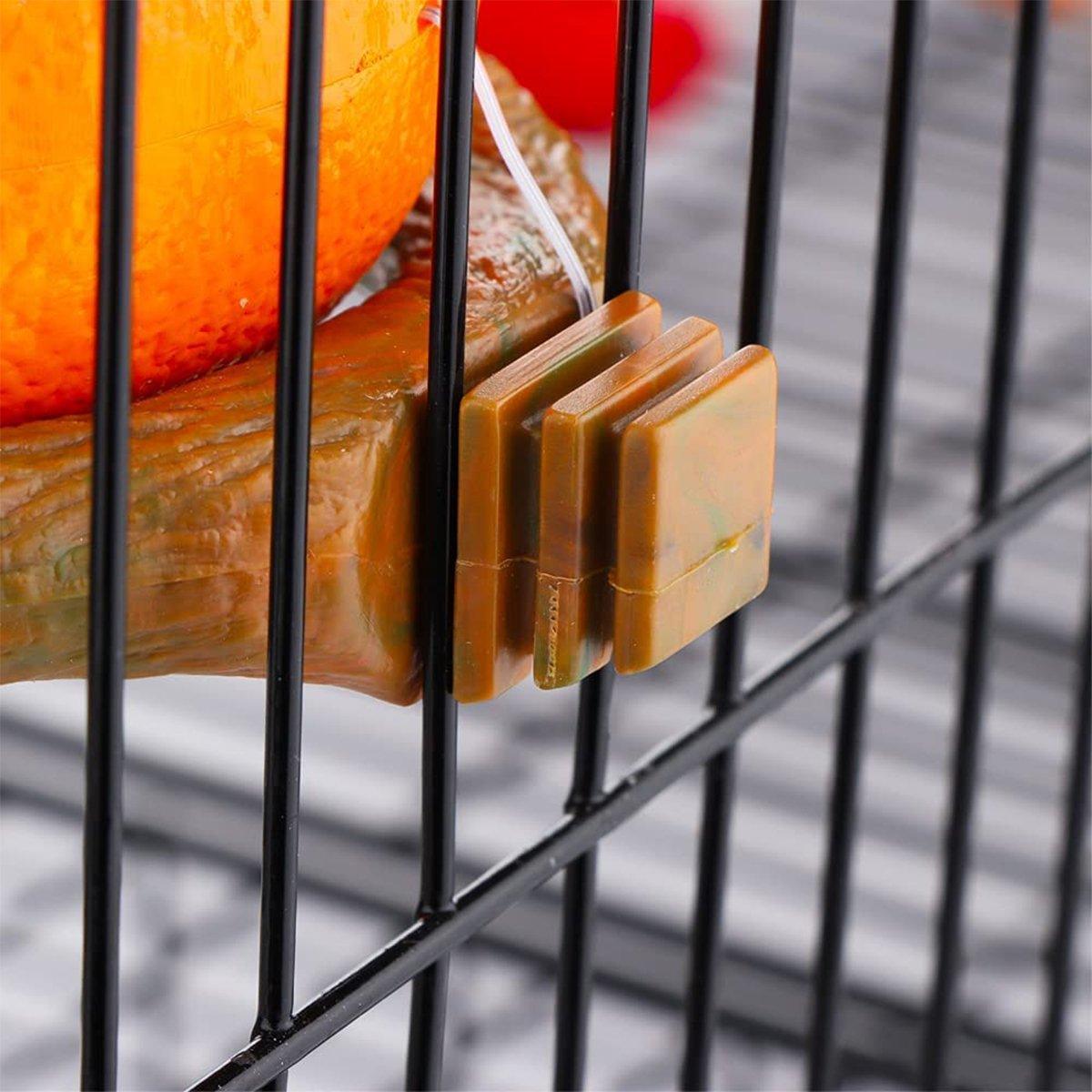 Bird Feeding Bowl with Cage Clamp - Pumpkin - view 17