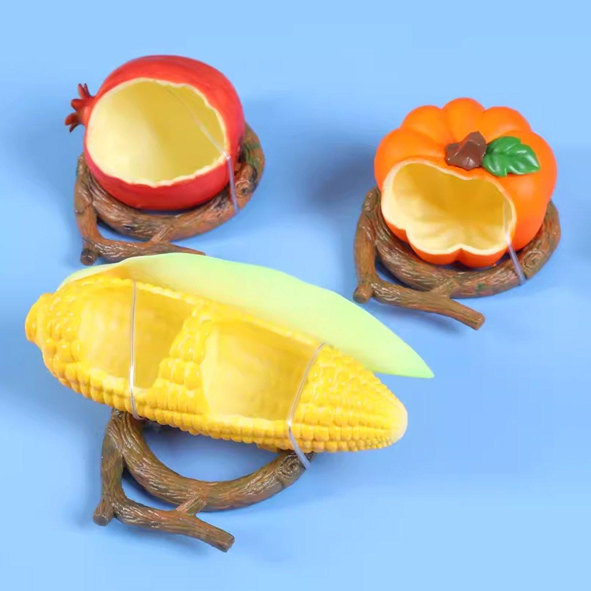 Bird Feeding Bowl with Cage Clamp - Pumpkin - view 6