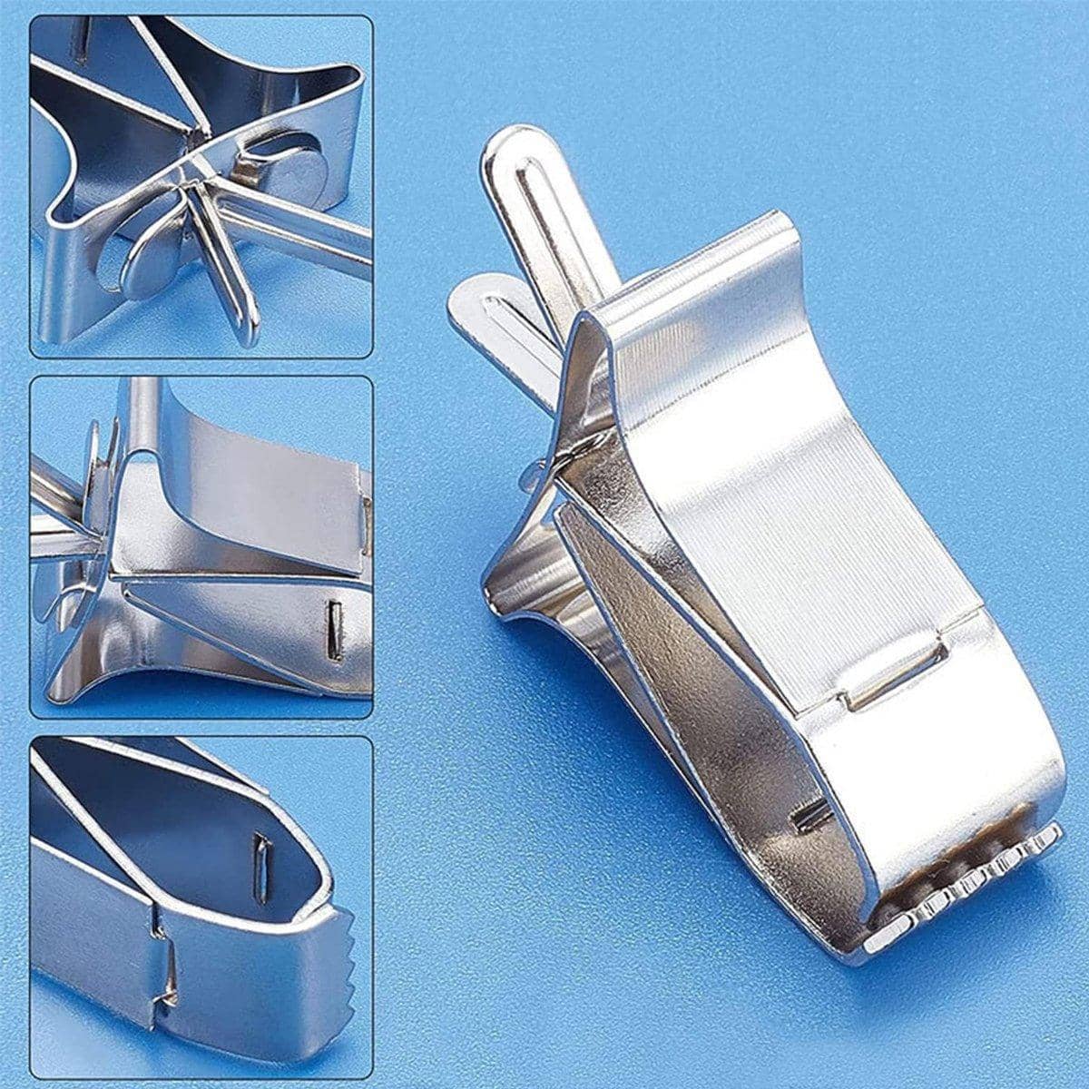Bird Food Clips Stainless Steel, Pack of 6 - view 5