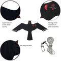 Bird Repelling Kite for Gardens and Orchards - Black Crow Design - view 5