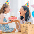Birthday Cake Boxes Set, Pack of 20 - Kraft, 25 x 25 x 15 cm - view 4