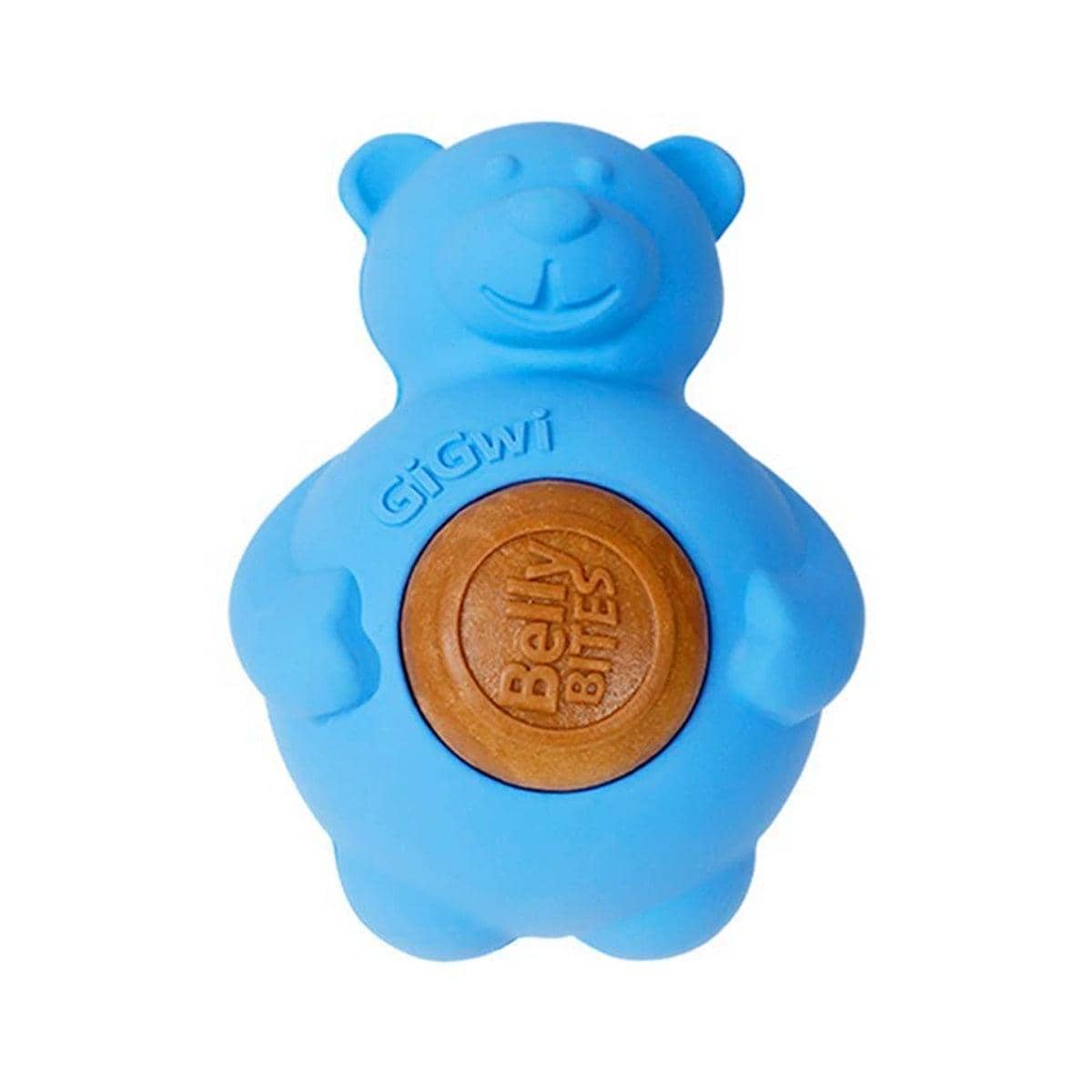 Bite Resistant Dog Chew Toy with Biscuit - Blue