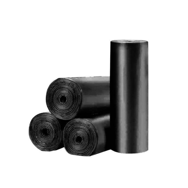 Black Biodegradable Bin Liners - 50 x 60 cm, 10 Rolls (1,000 Bags)