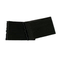 Black Bobby Pins Hair Grips for Salon and Dance, 40 Pack - Long Flat Clip