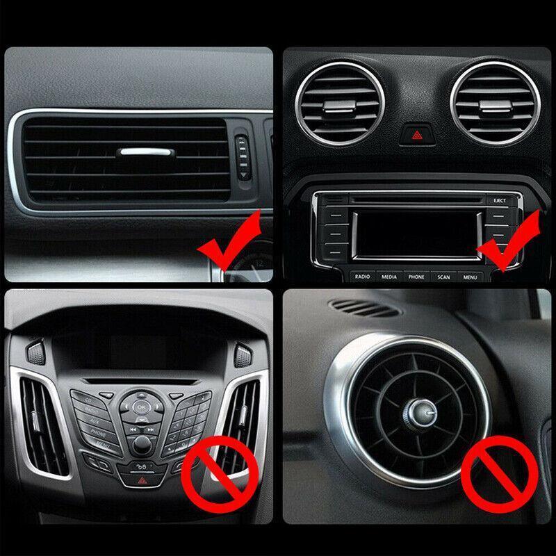 Black Car Air Vent Cup Holder, Clip-On Drink Holder for Cans and Bottles - view 4