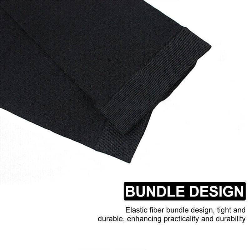 Black Compression Calf Socks, Leg Support Sleeve - 1 Pair - view 5
