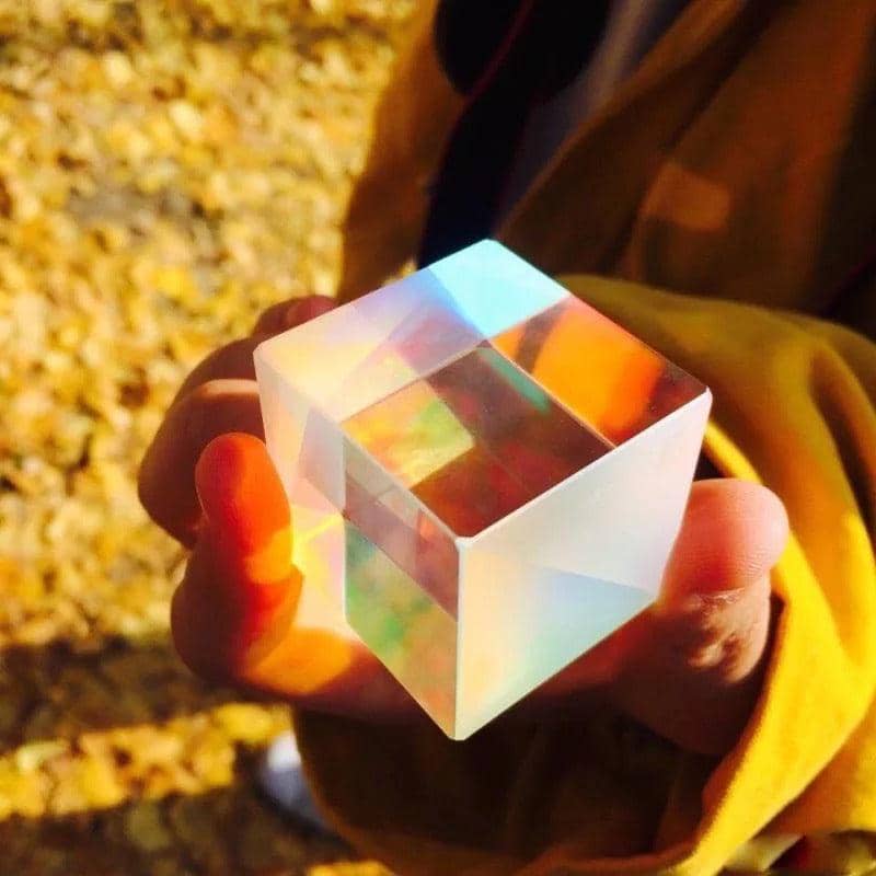 Black Drawstring Storage Bag for Optical Glass Prism Cube - Single Bag - view 3