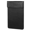 Black Faux Leather Receipt Holder Set of 6 Service Pad with Clip - view 2