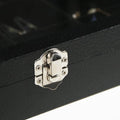 Black Jewellery Display Box with Dustproof Clear Lid and Velvet Lining - view 5