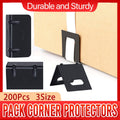 Black L-Shaped Packing Corner Protectors, Pack of 200 - 5 x 4 cm - view 2
