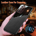 Black Leather Phone Case - Samsung Galaxy S20 Plus - view 2