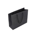 Black Paper Gift Bags with Rope Handles - 25 x 30 x 13.5 cm, Pack of 150