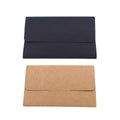 Black Paper Gift Envelopes for Membership Cards and Invitations, Pack of 50 - Black - view 3