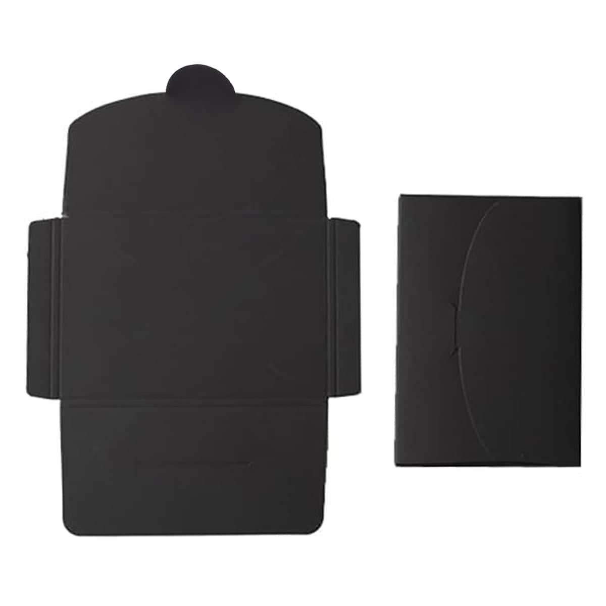 Black Paper Gift Envelopes for Membership Cards and Invitations, Pack of 50 - Black - view 5