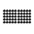 Black Plastic Butterfly Pin Backs for Badges and Lapel Pins - Pack of 50 - view 2