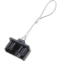 Black Plug Dust Cover Caps for 50A 600V Power Connectors - Pack of 4 - view 4