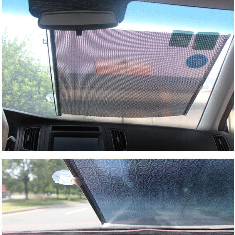 Black PVC Window Roller Blind with Suction Cups - 40 x 125 cm - view 4