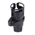 Black Rotatable Car Cup Holder, 360 Degree Adjustable Drink Holder - view 2