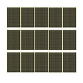 Black Round Sticker Dots Adhesive Labels - 8mm, 260 Dots, 15 Sheets