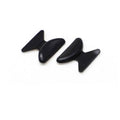 Black Silicone Stick-On Nose Pads for Glasses and Sunglasses - 1.8 mm, 6 Pairs
