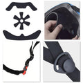 Black Skate and Bike Helmet with Adjustable Fit - Medium (Head 55-57 cm) - view 5