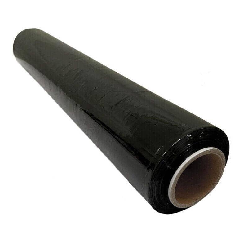 Black Stretch Film 500 mm Wide, 330 m Long, 20 Micrometres - 2 Rolls - view 3