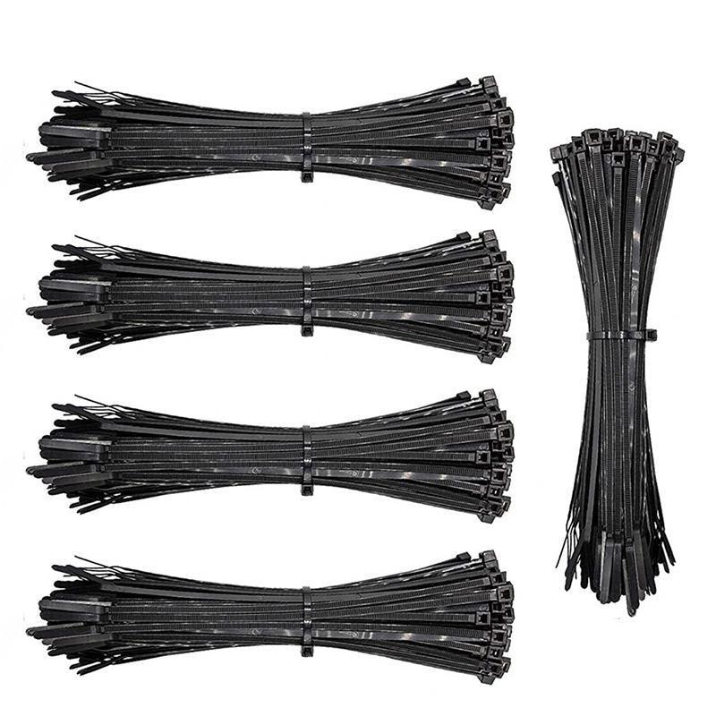 Black UV Stabilised Nylon Cable Ties - 3.5 x 100mm, Pack of 500