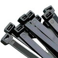 Black UV Stabilised Nylon Cable Ties - 3.5 x 300mm, Pack of 100 - view 3